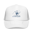 Crested Butte, Colorado Snow Ski Trucker Hat — Retro Skier Foam Crested Butte Cap-6