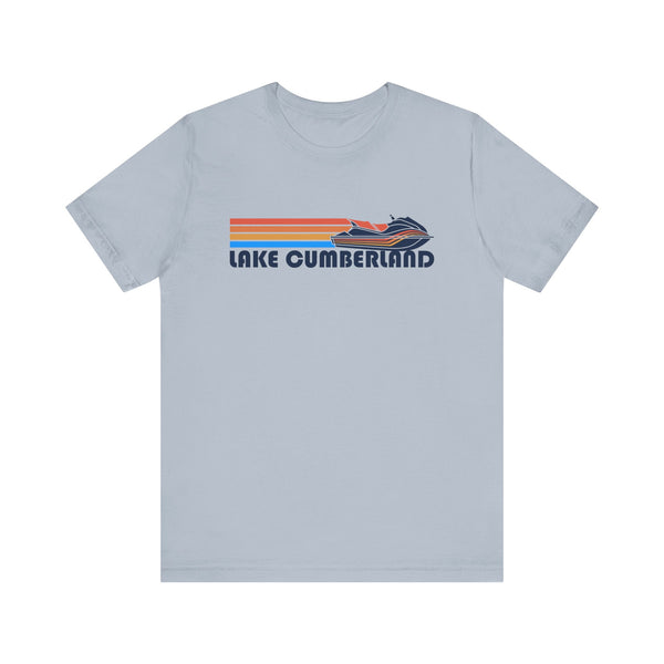 Lake Cumberland, Kentucky T Shirt - Retro Jetski PWC Graphic Tee