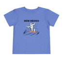 New Mexico Yeti Snowboard Toddler Tee-5