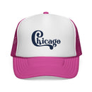 Chicago, Illinois Retro Style Trucker Hat-6