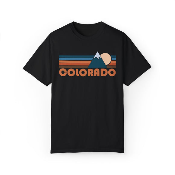 Colorado Graphic Tee, Comfort Colors Retro Unisex T shirt, Mountain Adventure Shirt