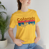Colorado T-Shirt - Mountain Sunset Unisex Colorado Shirt