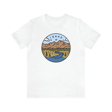 Buy white Idaho T-Shirt - Unisex Idaho Shirt