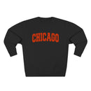 Chicago Retro Orange Crewneck Sweatshirt-3