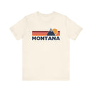 Retro Montana T-shirt, Mountain Tee, Vintage Montana Unisex Jersey Shirt, Outdoor Hiking Apparel-3
