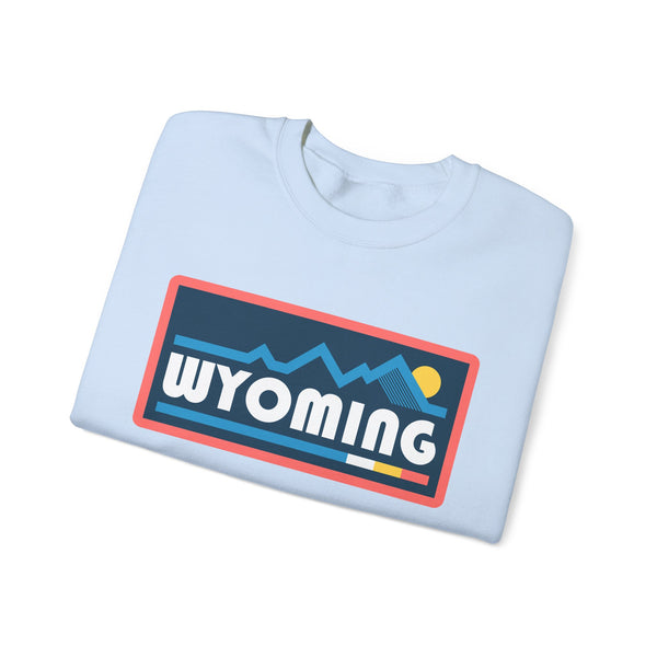 Wyoming Sweatshirt - Mountain Graphic Crewneck