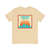 Retro Crested Butte, Colorado T-Shirt, Mountain Sun Tee, Unisex Graphic Shirt, Vintage Top, Outdoor Adventure Clothing