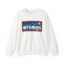 Wyoming Sweatshirt - Mountain Graphic Crewneck-1