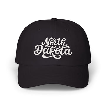 North Dakota Dad Hat - Embroidered North Dakota Classic Dad Cap - 0