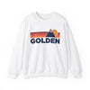 Golden, Colorado Sweatshirt Retro Mountains, Golden Unisex Crewneck, Vintage Cozy Jumper, Gift for Outdoor Lovers