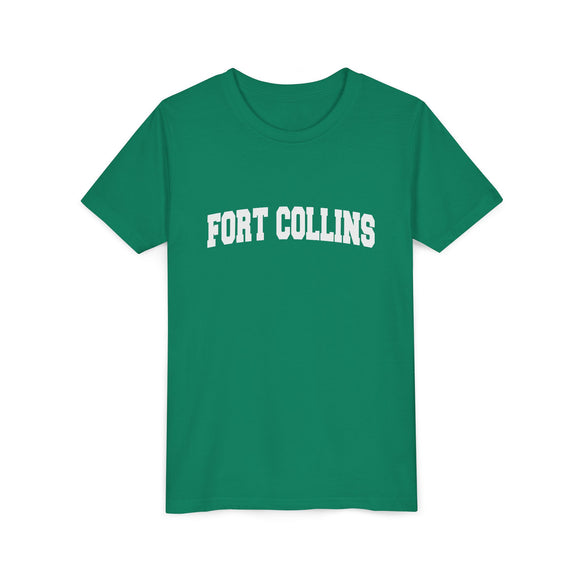 Fort Collins, Colorado Youth Graphic Tee - Kids Fort Collins T Shirt