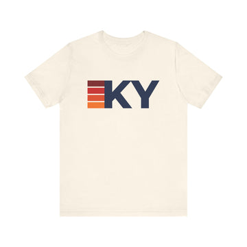 Kentucky Retro Stripes T-Shirt | Kentucky State Tee - 0
