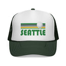 Seattle,  Washington Retro  Washington Trucker Hat-3