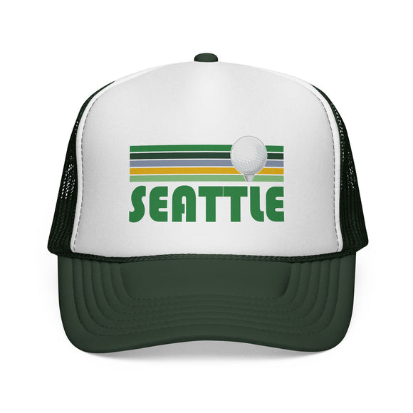 Seattle,  Washington Retro  Washington Trucker Hat