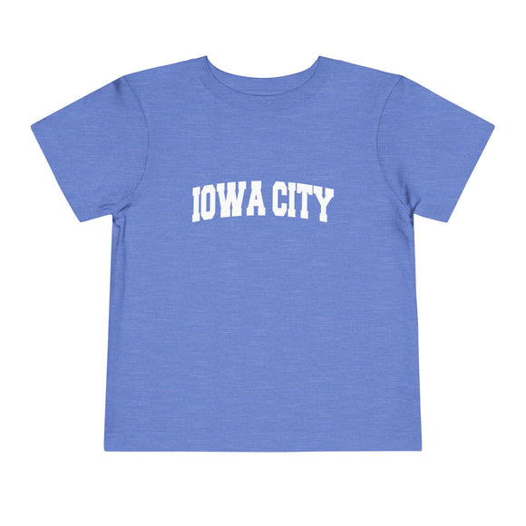 Iowa City, Iowa Toddler Graphic Tee - Kids Iowa City Vacation Shirt