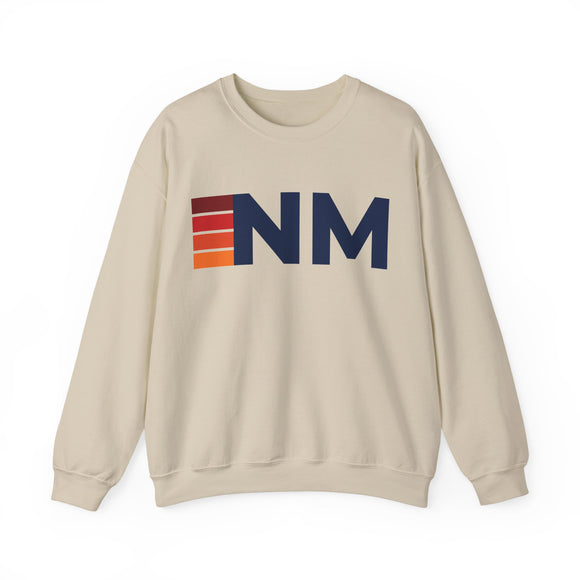 New Mexico Retro Sweatshirt | Retro Stripes New Mexico