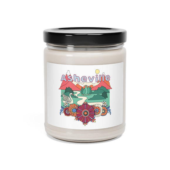 Asheville, North Carolina Candle - Scented Soy Asheville Candle, 9oz