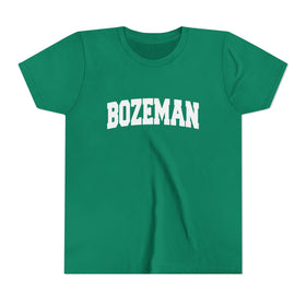 Bozeman, Montana Youth Graphic Tee - Kids Bozeman T Shirt