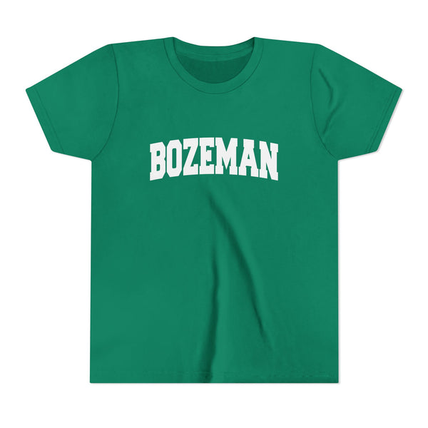 Bozeman, Montana Youth Graphic Tee - Kids Bozeman T Shirt