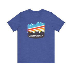 California T-Shirt - Retro Unisex California Shirt