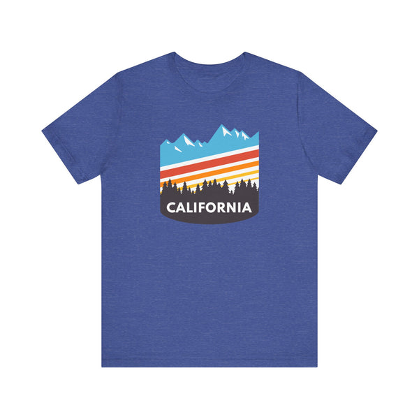 California T-Shirt - Retro Unisex California Shirt