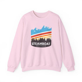 Steamboat, Colorado Sweatshirt - Unisex Retro Crewneck Steamboat Sweatshirt