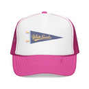 White Sands National Park Pennant Trucker Hat — Vintage Foam Mesh Cap-5