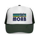 Moab, Utah Retro Bike Trucker Hat - Vintage Style Moab Cap-3