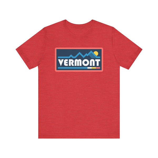 Vermont T Shirt - Retro Graphic Vermont Tee