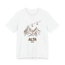 Alaska Mountain T-Shirt — Vintage Gondola Ski Mountain Tee-2