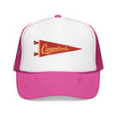 Canyonlands National Park Pennant Trucker Hat — Vintage Foam Mesh Cap-5