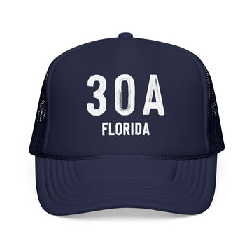 30A, Florida Trucker Hat - Foam 30A Cap