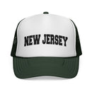 New Jersey Retro Collegiate Style Trucker Hat-4