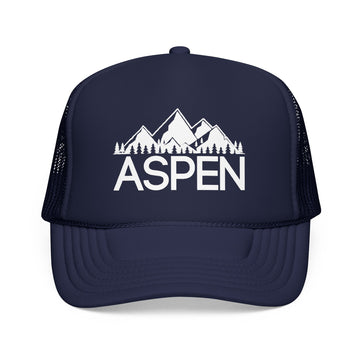 Aspen, Colorado Trucker Hat - Aspen Cap