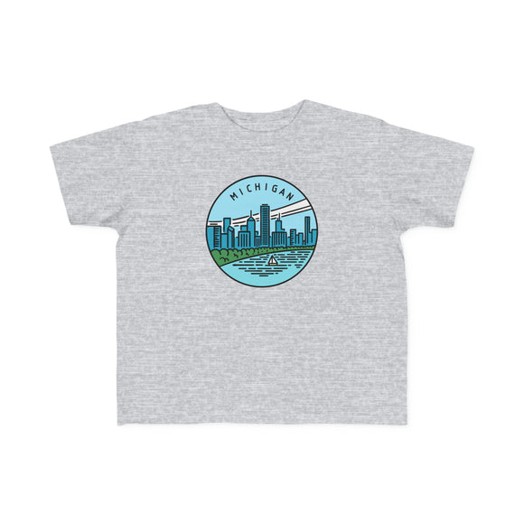 Michigan Toddler T-Shirt - Unisex Toddler Michigan Shirt