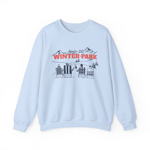 Winter Park, Colorado Sweatshirt Après-Ski Crewneck - Mountain Ski Lodge Design