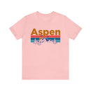 Aspen, Colorado Shirt - Mountain Sunset Unisex Aspen T-Shirt-119
