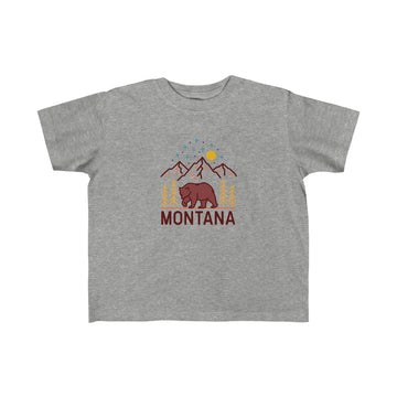 Montana Toddler T-Shirt - Unisex Toddler Montana Shirt - 0