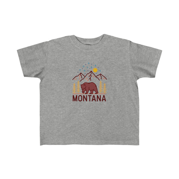 Montana Toddler T-Shirt - Unisex Toddler Montana Shirt