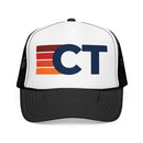 Connecticut Trucker Hat - CT Abbr retro cap-2