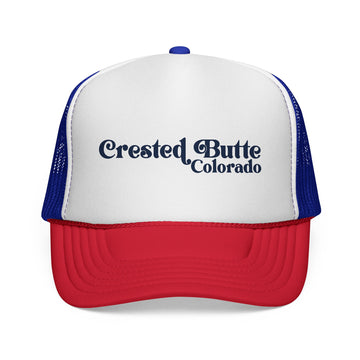 Crested Butte, Colorado Retro Trucker Hat