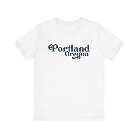 Portland, Oregon Graphic Tee, Casual T-Shirt, Vintage Style Shirt