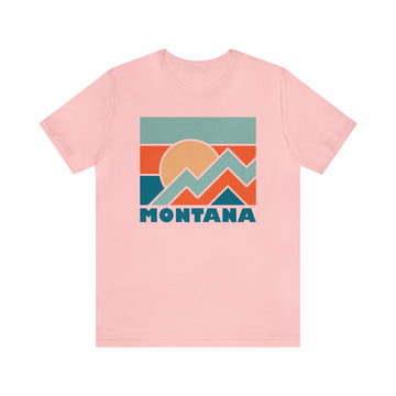 Buy pink Montana T-Shirt - Retro Unisex Montana Shirt