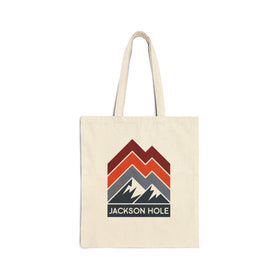 Jackson Hole, Wyoming Cotton Canvas Jackson Hole Tote Bag