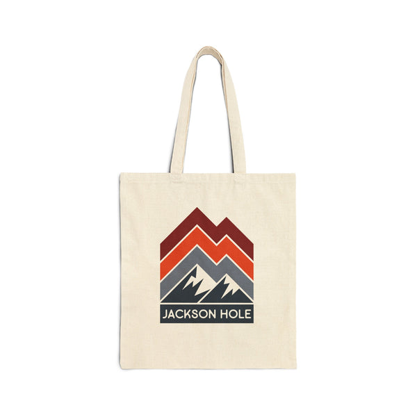Jackson Hole, Wyoming Cotton Canvas Jackson Hole Tote Bag