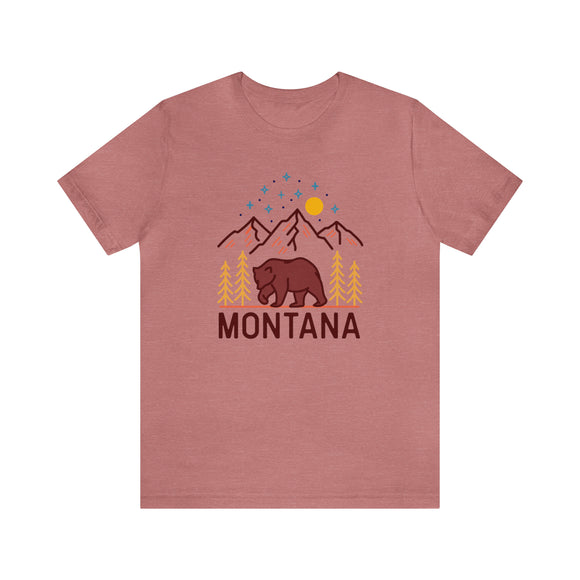 Montana T-Shirt - Retro Unisex Montana Shirt