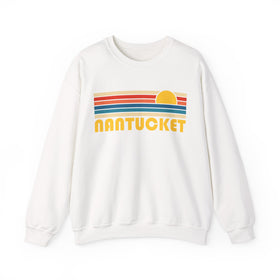 Nantucket Retro Crewneck Sweatshirt - Unisex Heavy Blend™ Fashion