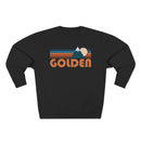 Premium Golden, Colorado Retro Mountain Graphic Sweatshirt-5