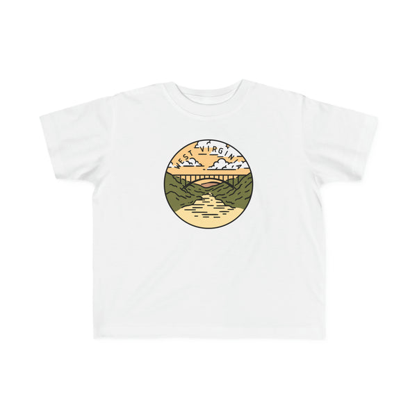 West Virginia Toddler T-Shirt - Unisex Toddler West Virginia Shirt