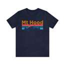 Mt Hood, Oregon Shirt - Mountain Sunset Unisex Mt Hood T-Shirt-7